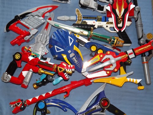 Power rangers play - play, weapons